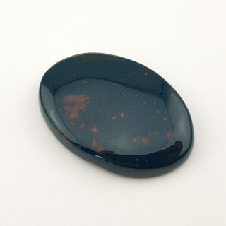 Bloodstone cabochon 30x21 mm no. 65
