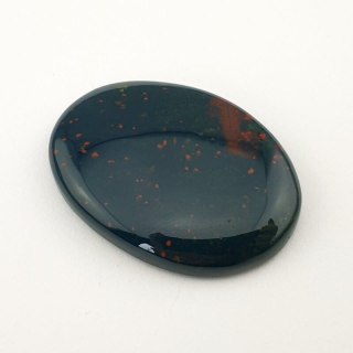 Bloodstone cabochon 31x23 mm no. 105