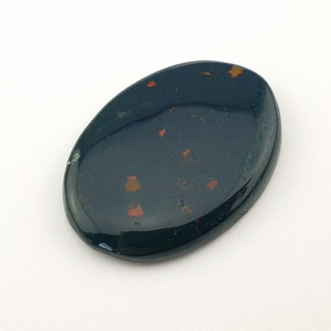 Bloodstone cabochon 33x23 mm no 72 Bloodstone cabochon 33x23 mm no 72