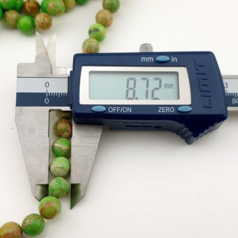 Imperial jasper lime ball 8 mm strand Imperial jasper lime ball 8 mm strand