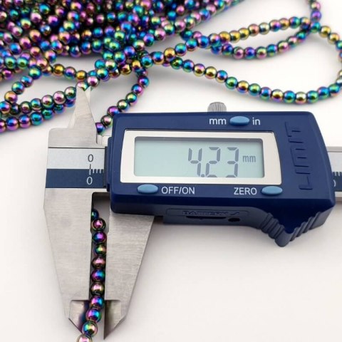 Hematyt multicolor kula 4 mm sznur Hematyt multicolor kula 4 mm sznur