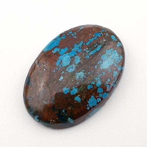 Magnesite turquoise cabochon 28x19 mm no 131 Magnesite turquoise cabochon 28x19 mm no 131