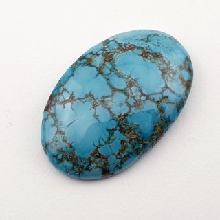 Magnesite turquoise cabochon 30x19 mm no 127