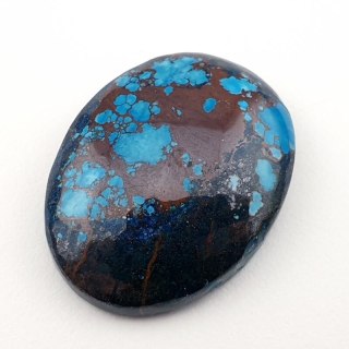 Magnesite turquoise cabochon 30x23 mm no 79
