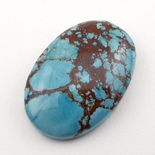 Magnesite turquoise cabochon 31x21 mm no. 121