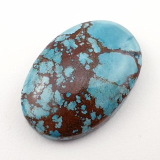 Magnesite turquoise cabochon 31x21 mm no. 121