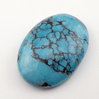 Magnesite turquoise cabochon 31x22 mm no. 123