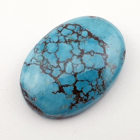 Magnesite turquoise cabochon 31x22 mm no 123 Magnesite turquoise cabochon 31x22 mm no 123