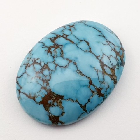 Magnesite turquoise cabochon 31x23 mm no. 112 Magnesite turquoise cabochon 31x23 mm no. 112
