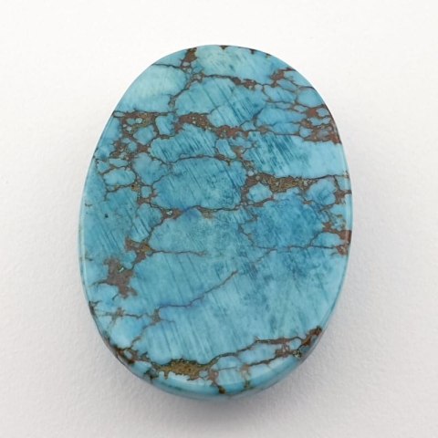Magnesite turquoise cabochon 31x23 mm no. 112 Magnesite turquoise cabochon 31x23 mm no. 112