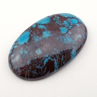 Magnesite turquoise cabochon 32x19 mm no. 64