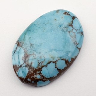 Magnesite turquoise cabochon 32x21 mm no. 105