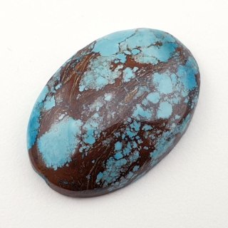 Magnesite turquoise cabochon 32x22 mm no 63