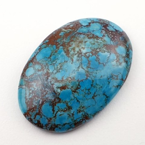 Magnesite turquoise cabochon 33x22 mm no 74 Magnesite turquoise cabochon 33x22 mm no 74