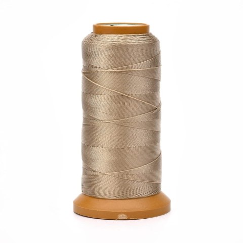 Polyester twisted cord 0,4 mm beige spool Polyester twisted cord 0,4 mm beige spool