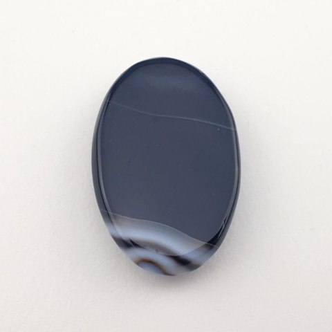 Striped agate cabochon 28x18 mm no. 39 Striped agate cabochon 28x18 mm no. 39