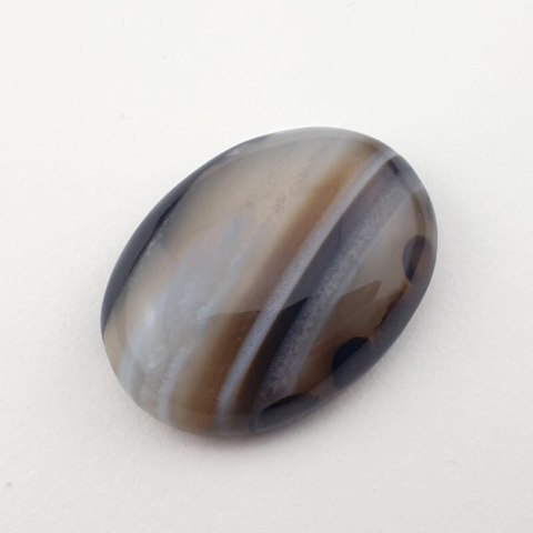 Striped agate cabochon 28x20 mm no 30 Striped agate cabochon 28x20 mm no 30