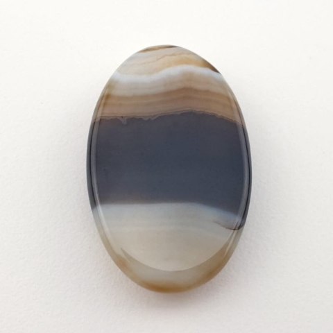 Agat w paski kaboszon 30x19 mm nr 42 Agat w paski kaboszon 30x19 mm nr 42