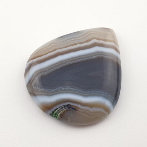 Striped agate cabochon 33x28 mm no 36 Striped agate cabochon 33x28 mm no 36