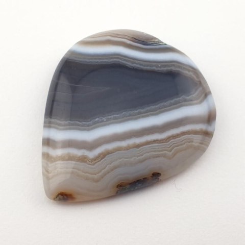 Striped agate cabochon 33x28 mm no 36 Striped agate cabochon 33x28 mm no 36