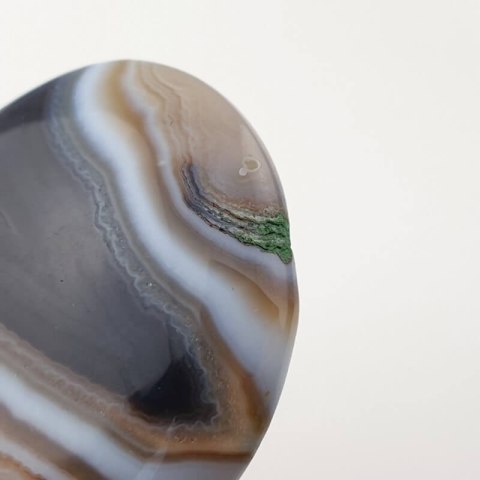 Striped agate cabochon 33x28 mm no 36 Striped agate cabochon 33x28 mm no 36
