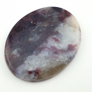Pink tourmaline cabochon 39x30 mm no 3