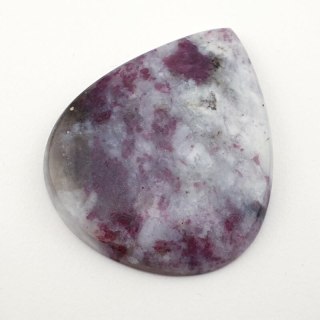 Pink tourmaline cabochon 39x32 mm no 18