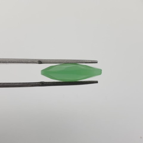 Green faceted agate 18x13 mm 1 pc Green faceted agate 18x13 mm 1 pc