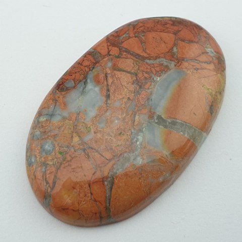 Jasper Maligano cabochon 3.7x2.3 cm no 10 Jasper Maligano cabochon 3.7x2.3 cm no 10