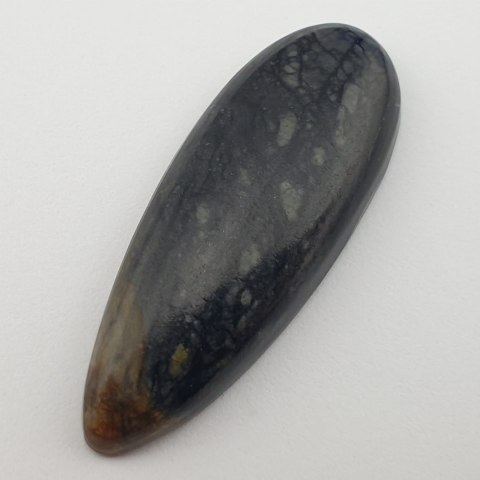 Jaspis Picasso kaboszon 3,8x1,4 cm nr 13 Jaspis Picasso kaboszon 3,8x1,4 cm nr 13