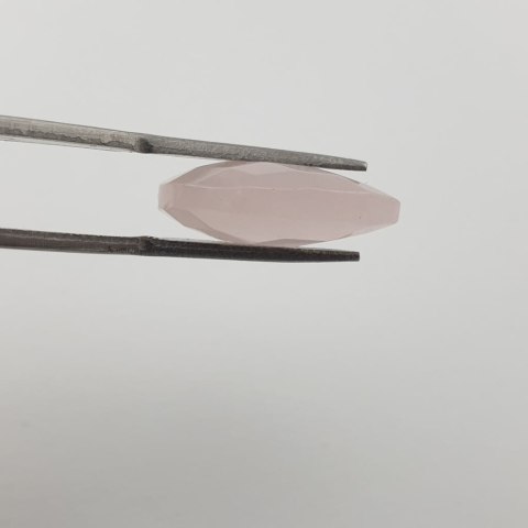 Pink quartz faceted 18x13 mm 1 pcs Pink quartz faceted 18x13 mm 1 pcs