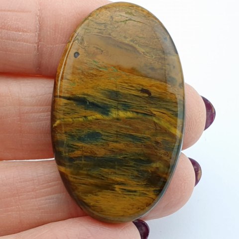 Nellite cabochon 4.1x2.5 cm no 17 Nellite cabochon 4.1x2.5 cm no 17