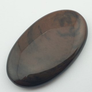 Copper obsidian cabochon 3.7x2.3 no 16