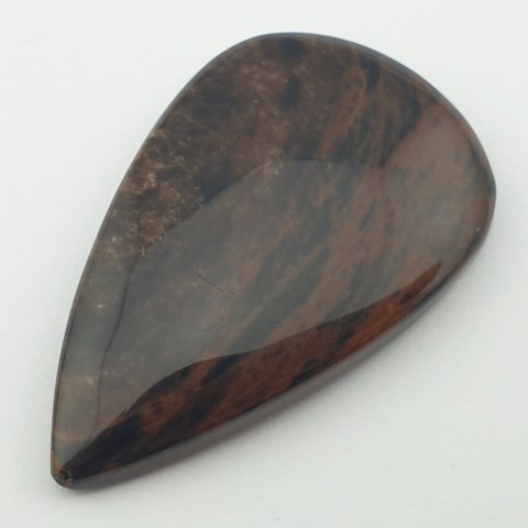 Obsidian copper cabochon 3.7x2.3 no. 32 Obsidian copper cabochon 3.7x2.3 no. 32