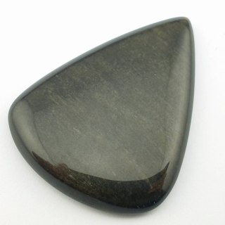 Gold obsidian cabochon 3.7x2.8 cm no 10