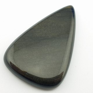 Gold obsidian cabochon 4.1x2.6 cm No. 14