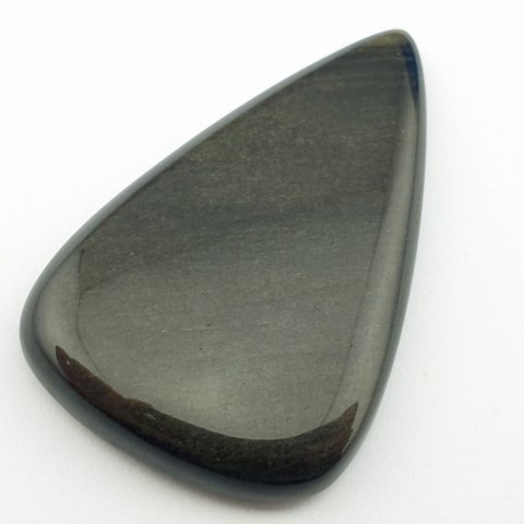 Gold obsidian cabochon 4.1x2.6 cm No. 14 Gold obsidian cabochon 4.1x2.6 cm No. 14