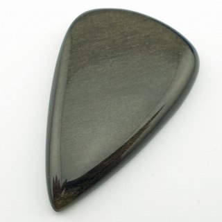 Gold obsidian cabochon 4.1x2.6 cm No. 14