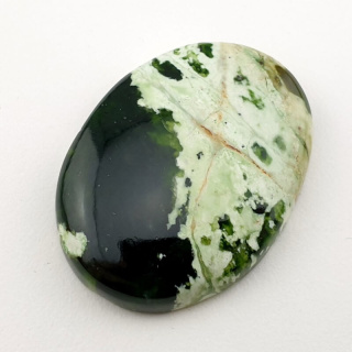 Chrome chalcedony cabochon 35x25 mm no. 5