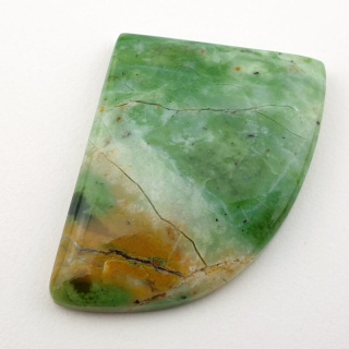 Chrome chalcedony cabochon 35x27 mm no. 7