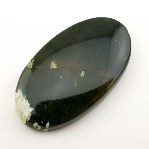 Chrome chalcedony cabochon 37x21 mm no. 8 Chrome chalcedony cabochon 37x21 mm no. 8