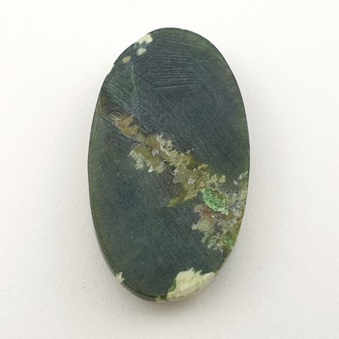 Chrome chalcedony cabochon 37x21 mm no. 8 Chrome chalcedony cabochon 37x21 mm no. 8
