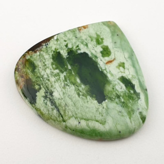 Chrome chalcedony cabochon 40x37 mm no. 4
