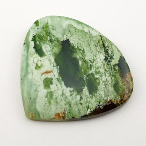 Chrome chalcedony cabochon 40x37 mm no. 4 Chrome chalcedony cabochon 40x37 mm no. 4