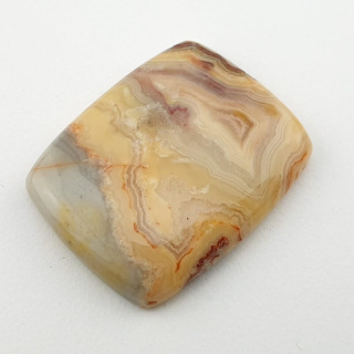 Lace agate yellow cabochon 29x23 mm no. 31