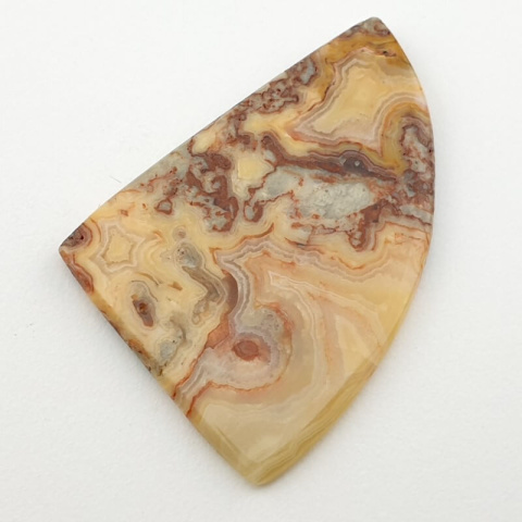 Crazy lace agate yellow cabochon 40x30 mm no 28 Crazy lace agate yellow cabochon 40x30 mm no 28