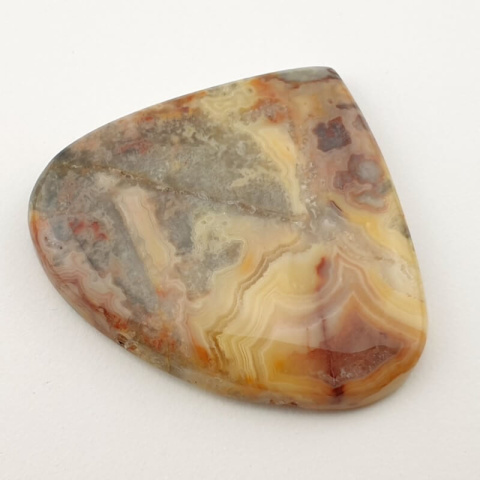 Crazy lace agate yellow cabochon 44x39 mm no 36 Crazy lace agate yellow cabochon 44x39 mm no 36