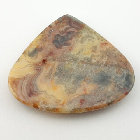 Crazy lace agate yellow cabochon 44x39 mm no 36 Crazy lace agate yellow cabochon 44x39 mm no 36