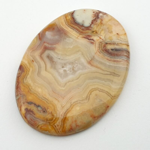 Crazy lace agate yellow cabochon 45x33 mm no 20 Crazy lace agate yellow cabochon 45x33 mm no 20