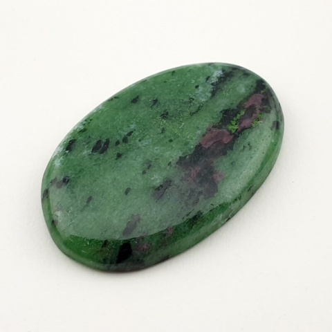 Zoisite with ruby cabochon 28x24 mm no 40 Zoisite with ruby cabochon 28x24 mm no 40